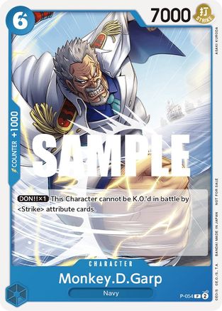 Monkey.D.Garp (Sealed Battle Kit Vol. 1) (P-054) - [One Piece Promotion Cards] - Trinity Hobby