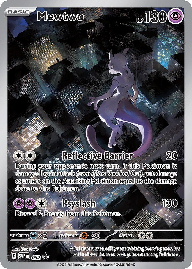 Mewtwo (052) [Scarlet & Violet: Black Star Promos] - Trinity Hobby