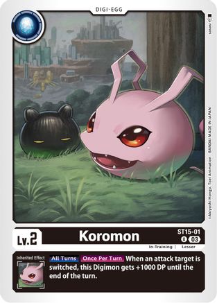 Koromon [ST15-01] [Starter Deck: Dragon of Courage] - Trinity Hobby