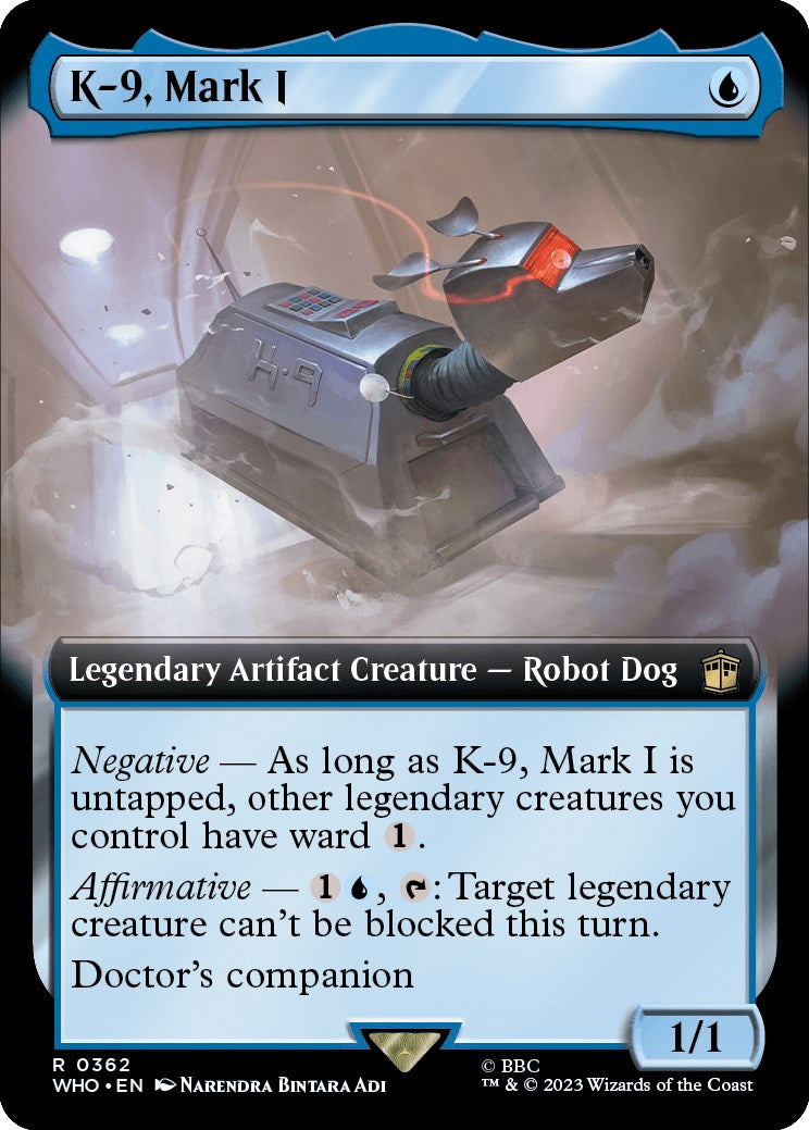 K-9, Mark I (Extended Art) [Doctor Who] - Trinity Hobby