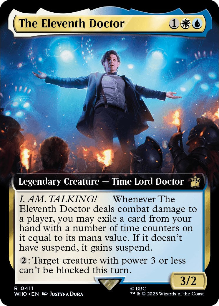 The Eleventh Doctor (Extended Art) [Doctor Who] - Trinity Hobby