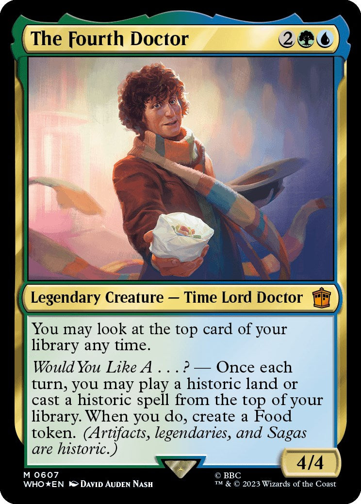 The Fourth Doctor (Surge Foil) [Doctor Who] - Trinity Hobby