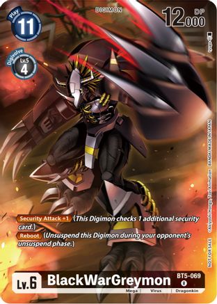 BlackWarGreymon [BT5-069] (Tamer Party Pack -The Beginning-) [Battle of Omni Promos] - Trinity Hobby