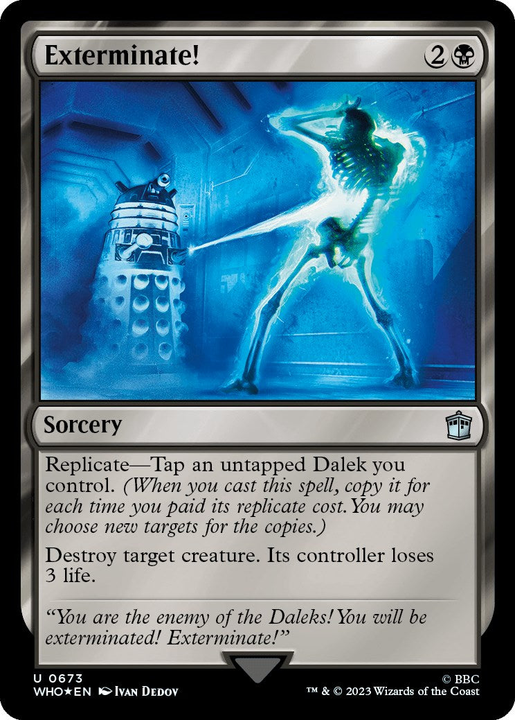 Exterminate! (Surge Foil) [Doctor Who] - Trinity Hobby