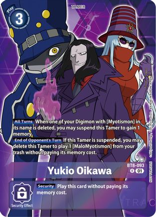 Yukio Oikawa [BT8-093] (Tamer Party Pack -The Beginning-) [New Awakening] - Trinity Hobby