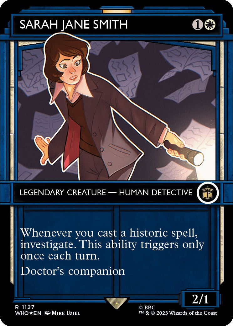 Sarah Jane Smith (Showcase) (Surge Foil) [Doctor Who] - Trinity Hobby