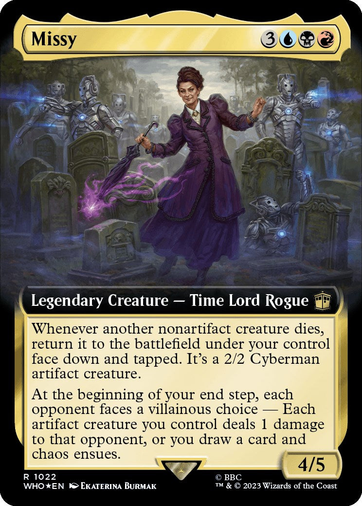 Missy (Extended Art) (Surge Foil) [Doctor Who] - Trinity Hobby