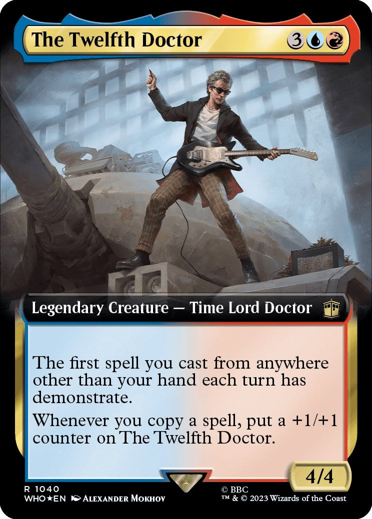 The Twelfth Doctor (Extended Art) (Surge Foil) [Doctor Who] - Trinity Hobby