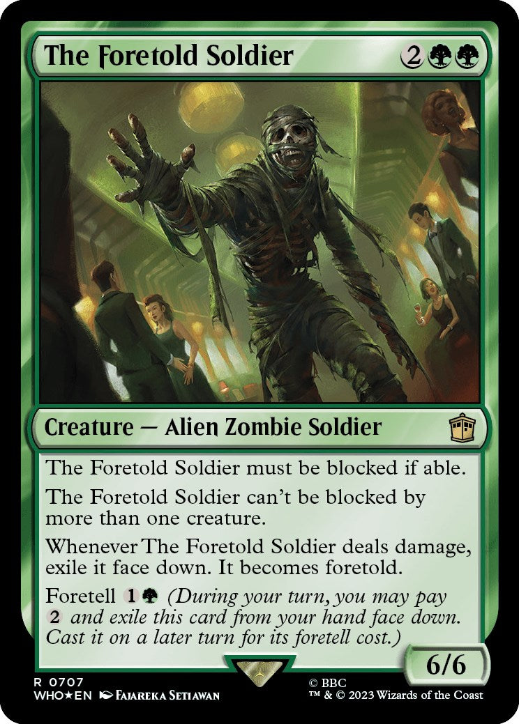 The Foretold Soldier (Surge Foil) [Doctor Who] - Trinity Hobby