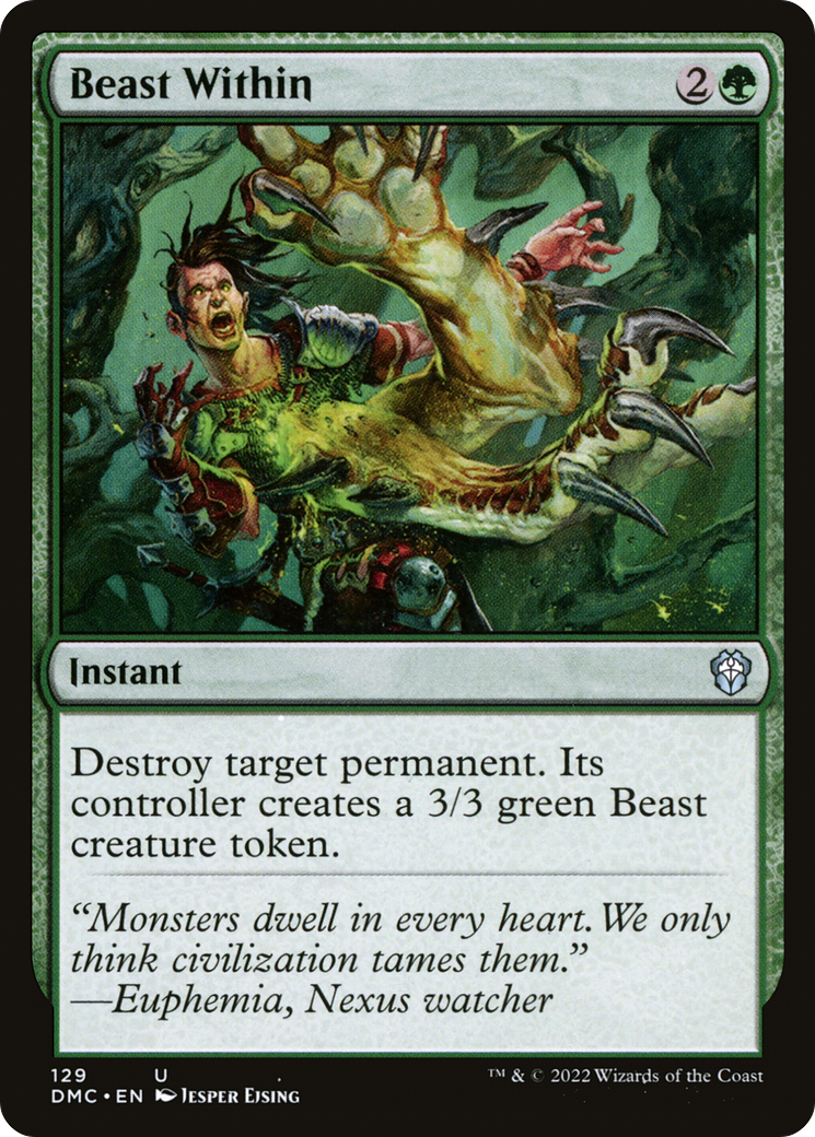 Beast Within [Dominaria United Commander] - Trinity Hobby