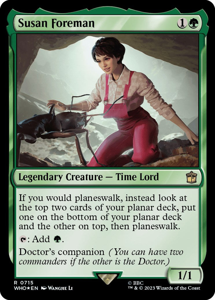 Susan Foreman (Surge Foil) [Doctor Who] - Trinity Hobby