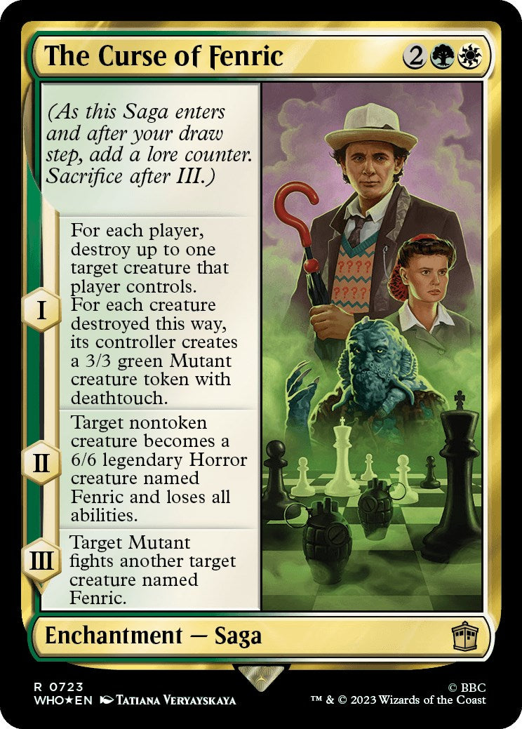 The Curse of Fenric (Surge Foil) [Doctor Who] - Trinity Hobby