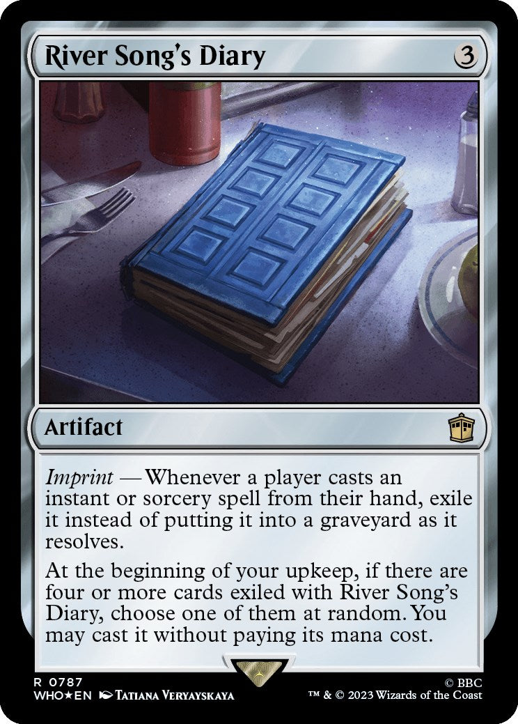 River Song's Diary (Surge Foil) [Doctor Who] - Trinity Hobby