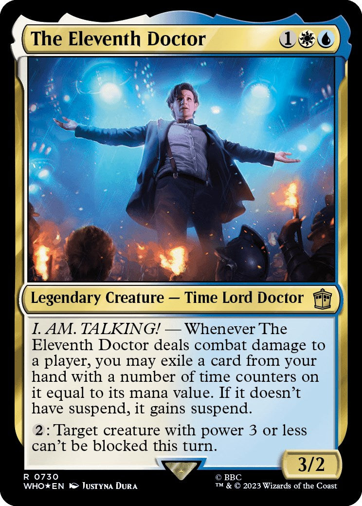 The Eleventh Doctor (Surge Foil) [Doctor Who] - Trinity Hobby