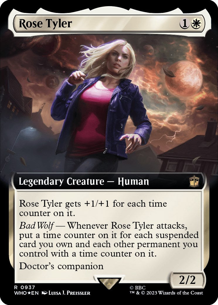 Rose Tyler (Extended Art) (Surge Foil) [Doctor Who] - Trinity Hobby