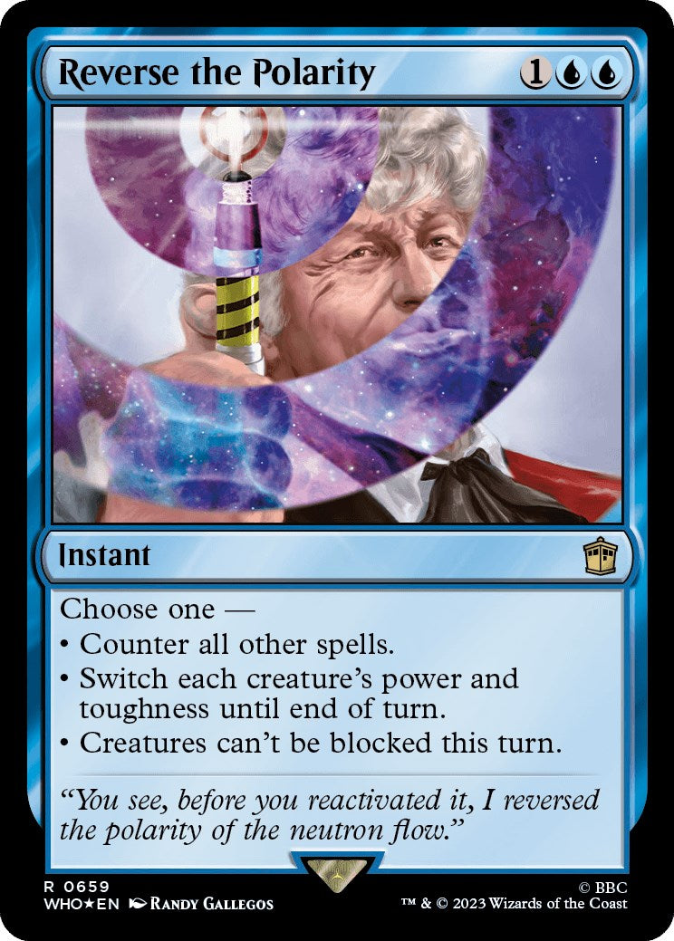 Reverse the Polarity (Surge Foil) [Doctor Who] - Trinity Hobby