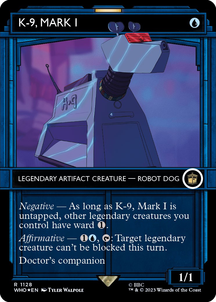 K-9, Mark I (Showcase) (Surge Foil) [Doctor Who] - Trinity Hobby