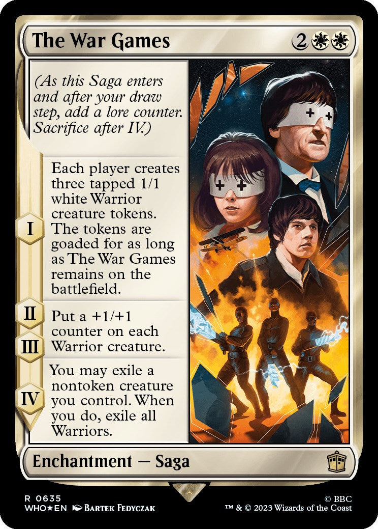 The War Games (Surge Foil) [Doctor Who] - Trinity Hobby