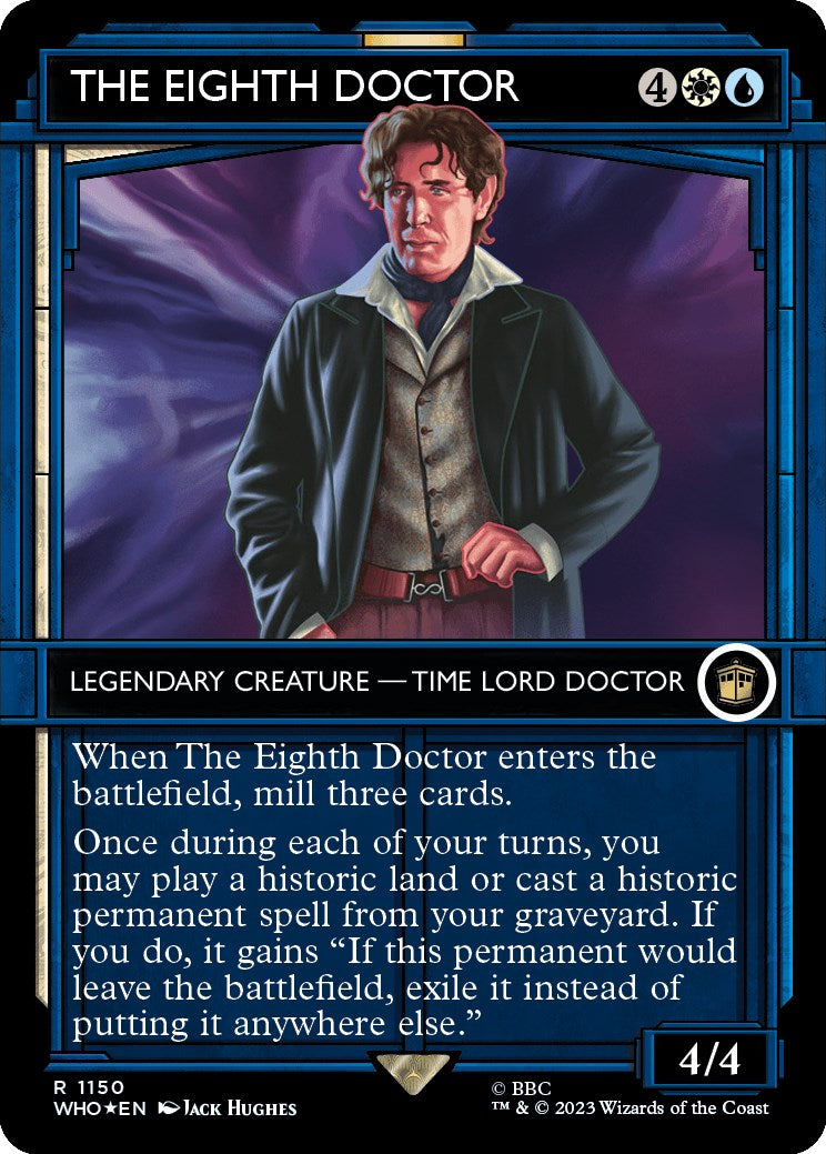 The Eighth Doctor (Showcase) (Surge Foil) [Doctor Who] - Trinity Hobby