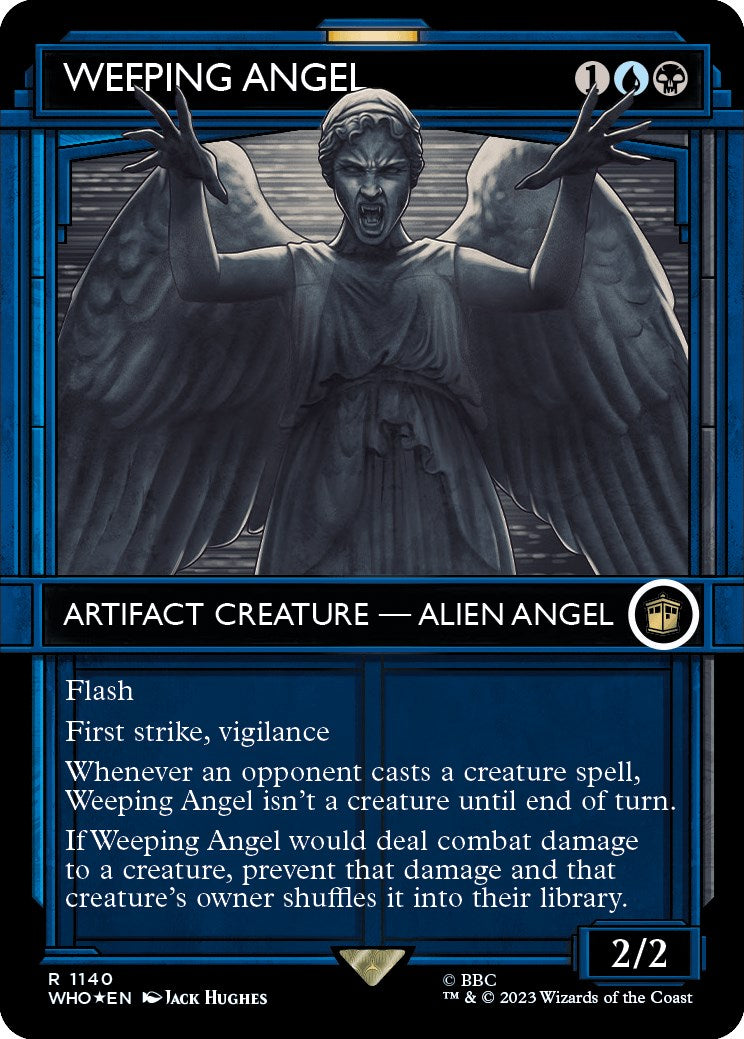 Weeping Angel (Showcase) (Surge Foil) [Doctor Who] - Trinity Hobby