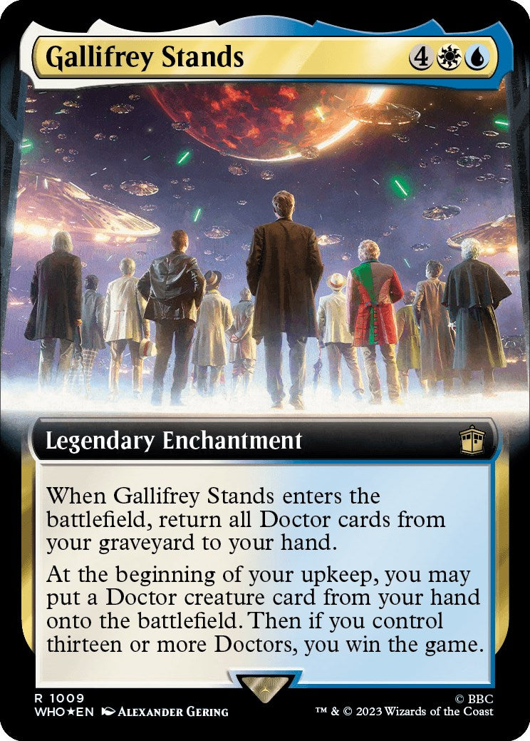 Gallifrey Stands (Extended Art) (Surge Foil) [Doctor Who] - Trinity Hobby