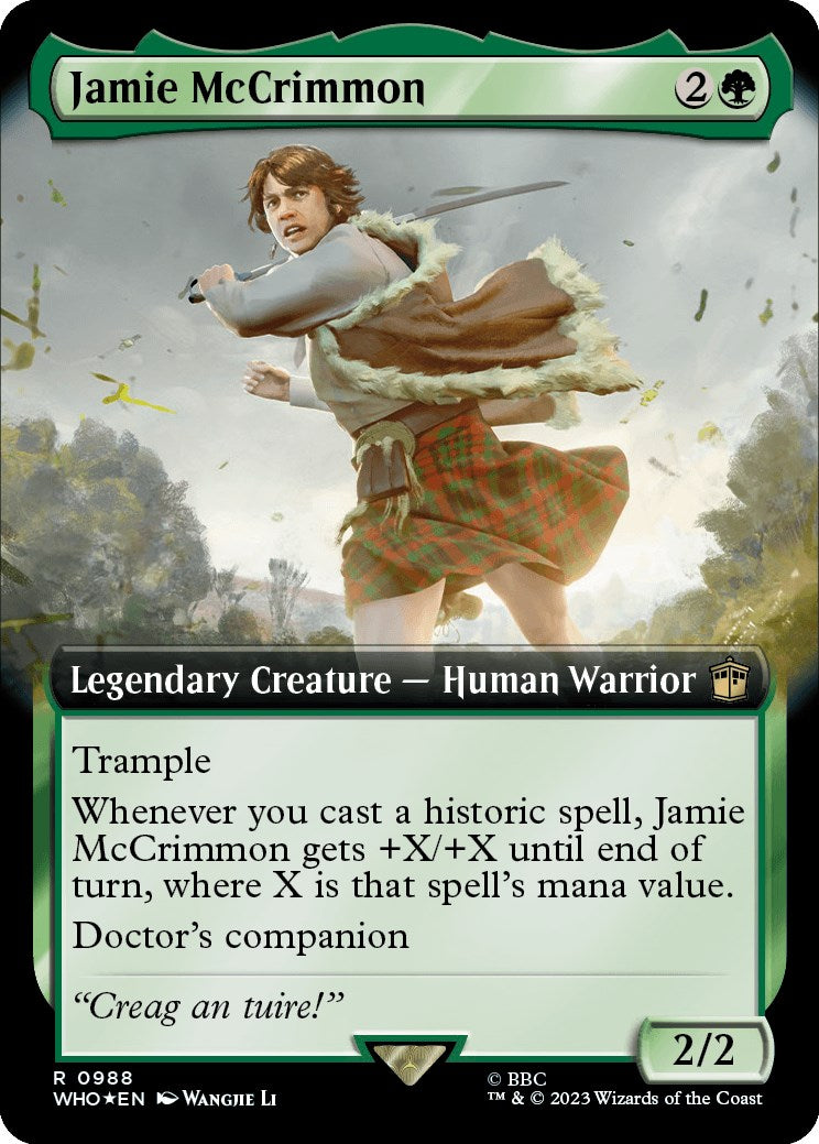 Jamie McCrimmon (Extended Art) (Surge Foil) [Doctor Who] - Trinity Hobby