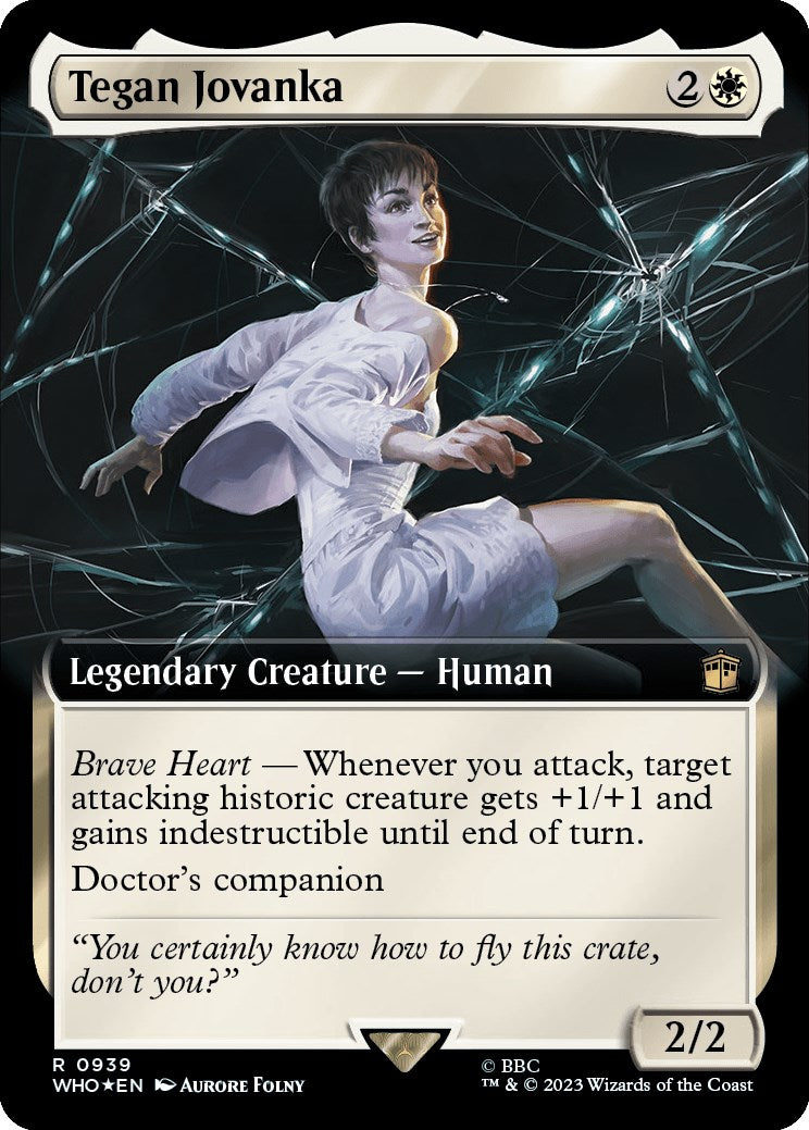 Tegan Jovanka (Extended Art) (Surge Foil) [Doctor Who] - Trinity Hobby