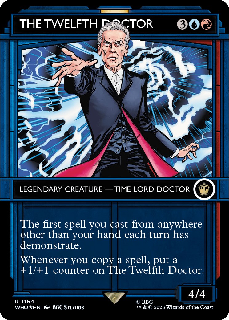 The Twelfth Doctor (Showcase) (Surge Foil) [Doctor Who] - Trinity Hobby
