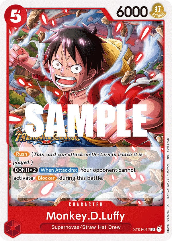 Monkey.D.Luffy (Tournament Pack Vol. 5) (ST01-012) - [One Piece Promotion Cards] - Trinity Hobby