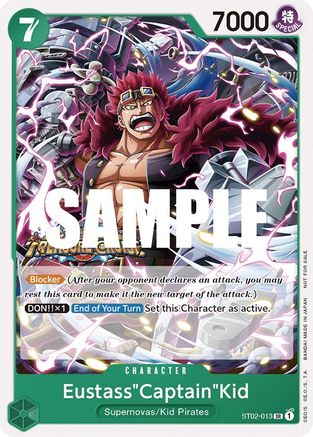 Eustass"Captain"Kid (Tournament Pack Vol. 5) (ST02-013) - [One Piece Promotion Cards] - Trinity Hobby