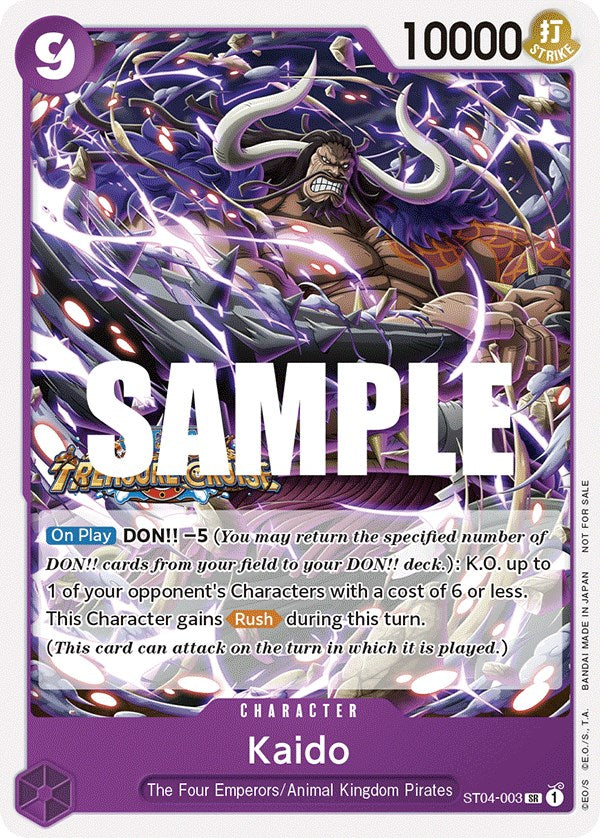 Kaido (Tournament Pack Vol. 5) (ST04-003) - [One Piece Promotion Cards] - Trinity Hobby