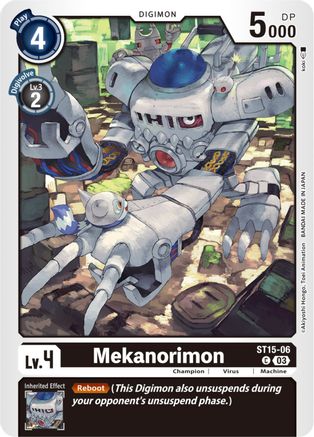 Mekanorimon [ST15-06] [Starter Deck: Dragon of Courage] - Trinity Hobby