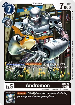 Andromon [ST15-10] [Starter Deck: Dragon of Courage] - Trinity Hobby