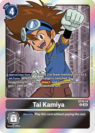Tai Kamiya [ST15-14] [Starter Deck: Dragon of Courage] - Trinity Hobby