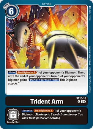 Trident Arm [ST15-16] [Starter Deck: Dragon of Courage] - Trinity Hobby