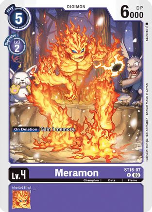 Meramon [ST16-07] [Starter Deck: Wolf of Friendship] - Trinity Hobby