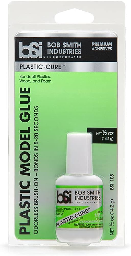 PLASTIC-CURE-BRUSH-ON GAP FILL.CA 1/3oz + - Trinity Hobby