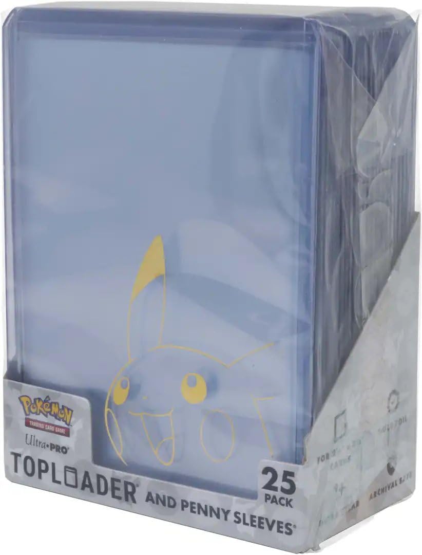 TOPLOADS 3x4 POKEMON PIKACHU W/ SLEEVES - Trinity Hobby