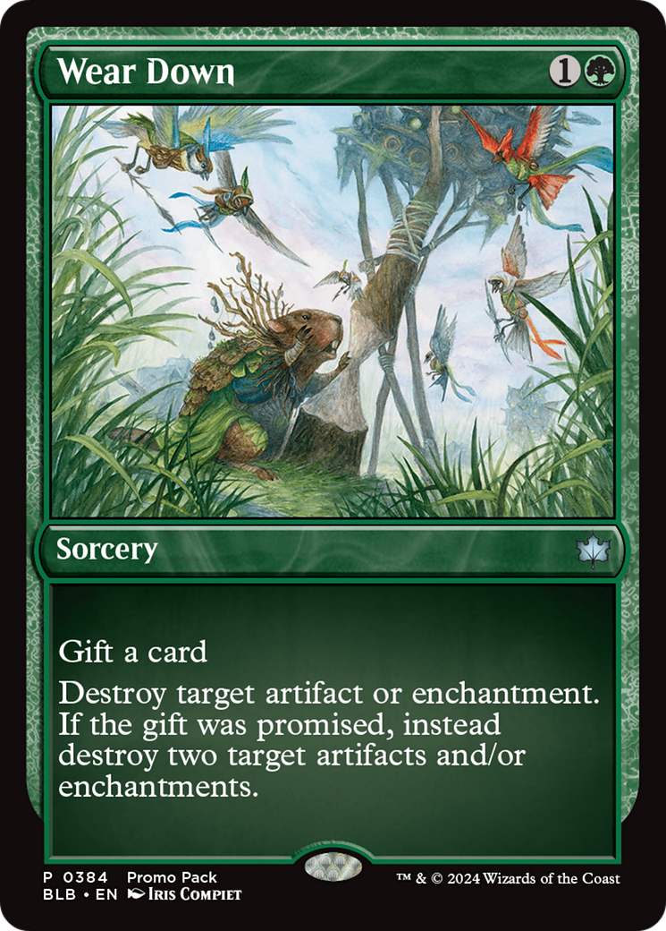 Wear Down [Bloomburrow Promos] - Trinity Hobby