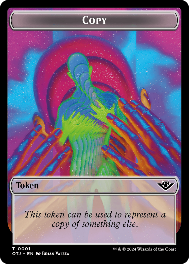 Copy // Plot Double-Sided Token [Outlaws of Thunder Junction Tokens] - Trinity Hobby