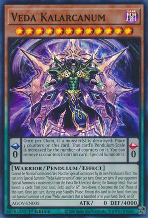 Veda Kalarcanum [AGOV-EN005] Super Rare - Trinity Hobby