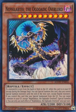 Nephilabyss, the Ogdoadic Overlord [AGOV-EN016] Super Rare - Trinity Hobby