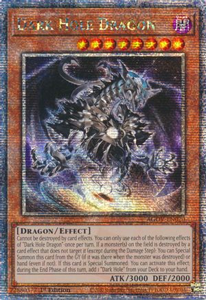 Dark Hole Dragon (Quarter Century Secret Rare) [AGOV-EN020] Quarter Century Secret Rare - Trinity Hobby