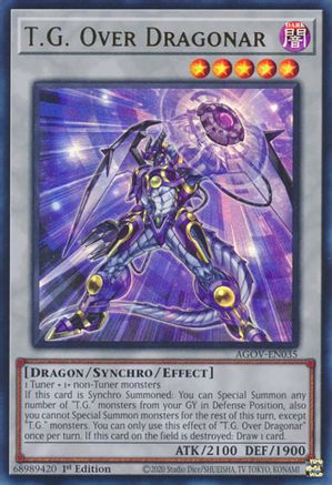 T.G. Over Dragonar [AGOV-EN035] Ultra Rare - Trinity Hobby