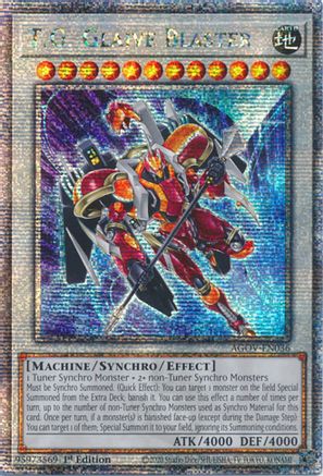 T.G. Glaive Blaster (Quarter Century Secret Rare) [AGOV-EN036] Quarter Century Secret Rare - Trinity Hobby