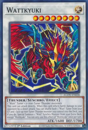 Wattkyuki [AGOV-EN038] Common - Trinity Hobby