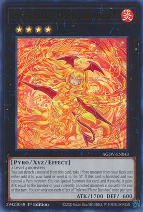 Infernal Flame Banshee [AGOV-EN043] Ultra Rare - Trinity Hobby