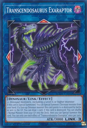Transcendosaurus Exaraptor [AGOV-EN044] Common - Trinity Hobby
