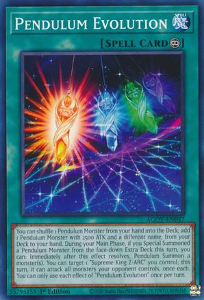 Pendulum Evolution [AGOV-EN047] Common - Trinity Hobby