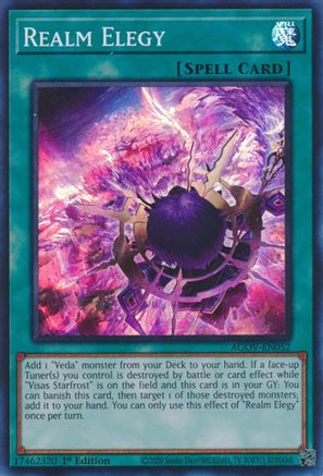 Realm Elegy [AGOV-EN052] Super Rare - Trinity Hobby